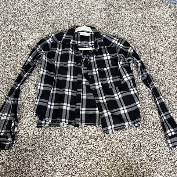 Cropped flannel - Picture 1 of 2